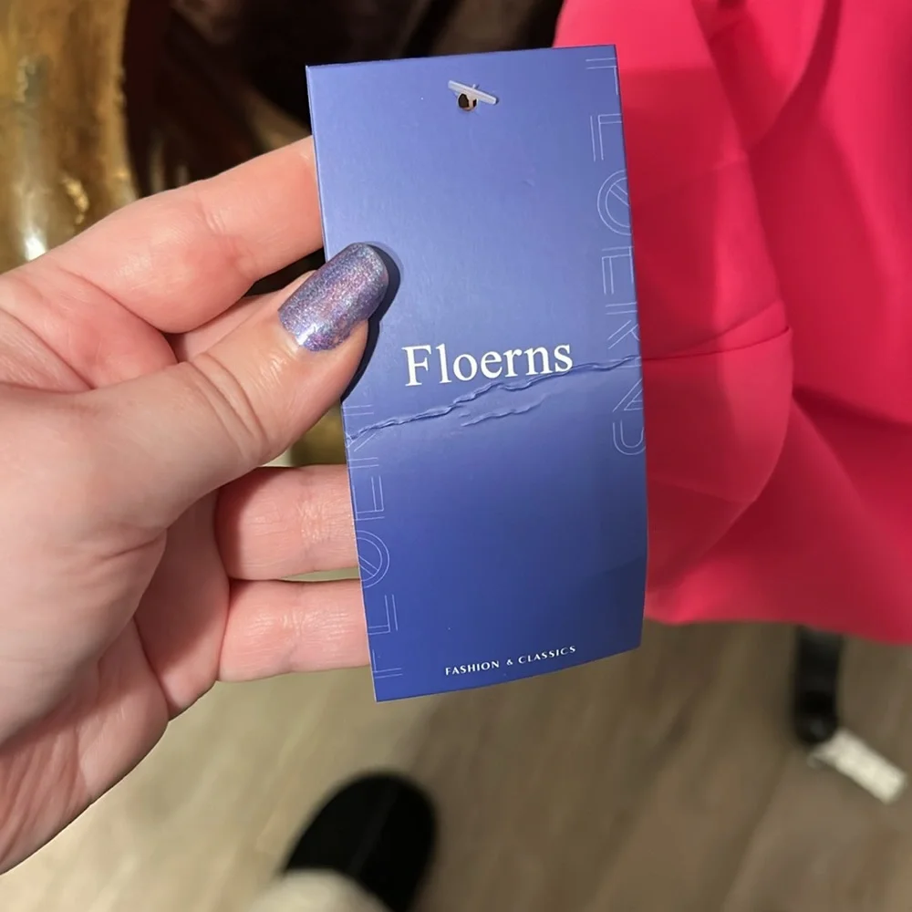 Hot Pink Spring & Summer Dress with Bow Detail - Picture 9 of 11